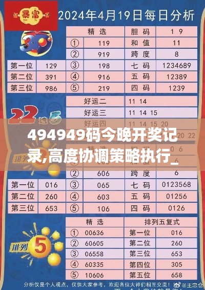 494949码今晚开奖记录,高度协调策略执行_安卓版83.139-2