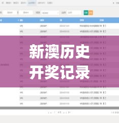 新澳历史开奖记录查询结果,数据支持执行策略_标准版3.615