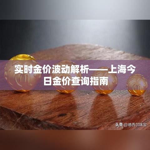 实时金价波动解析——上海今日金价查询指南