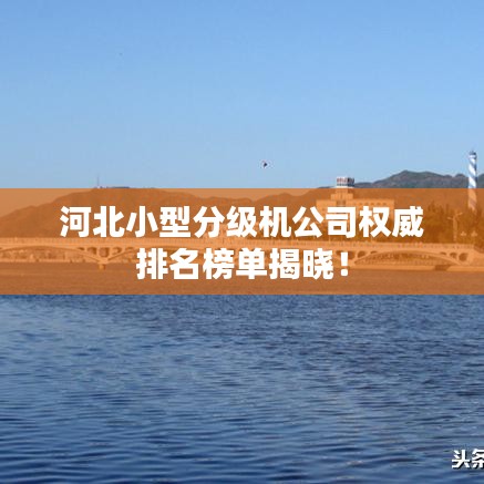 河北小型分级机公司权威排名榜单揭晓！